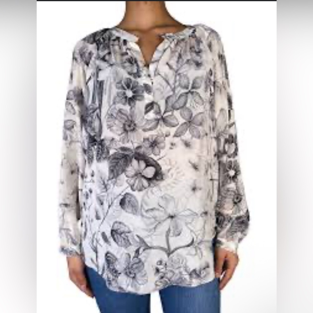 Rebecca Taylor Silk Top - Picture 2 of 8